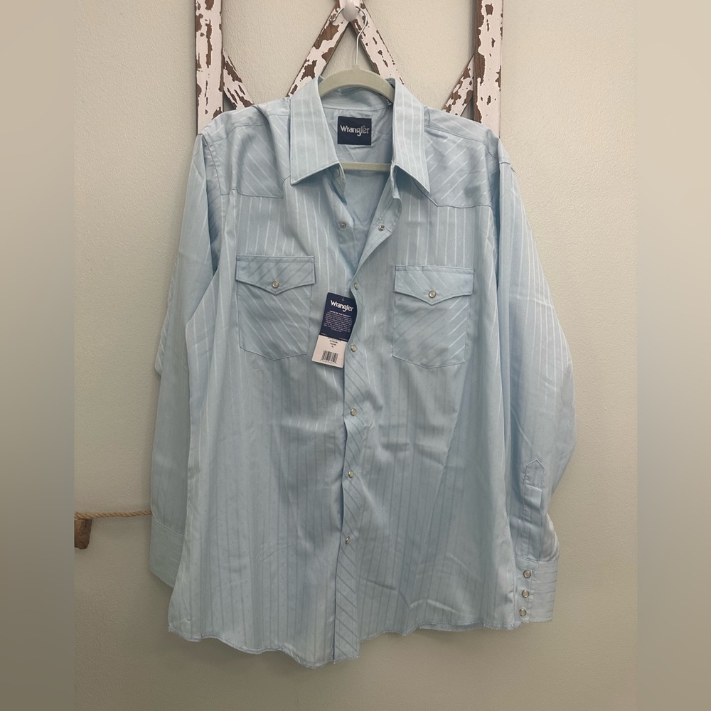 Wrangler Western Snap Plaid Shirt NWT